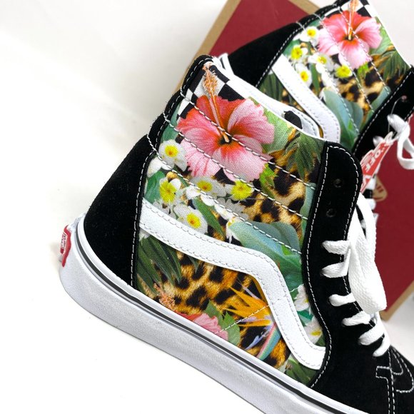VANS Sk8-Hi Tropical Animal Check Multi Women’s Size 7 VN0A4U3C2FB - Picture 6 of 8